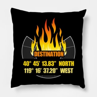 Destination Burning Man Pillow