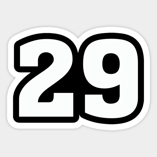 29 Sports Team Jersey T Shirt - Number 