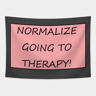 Normalize Going to Therapy Tapestry