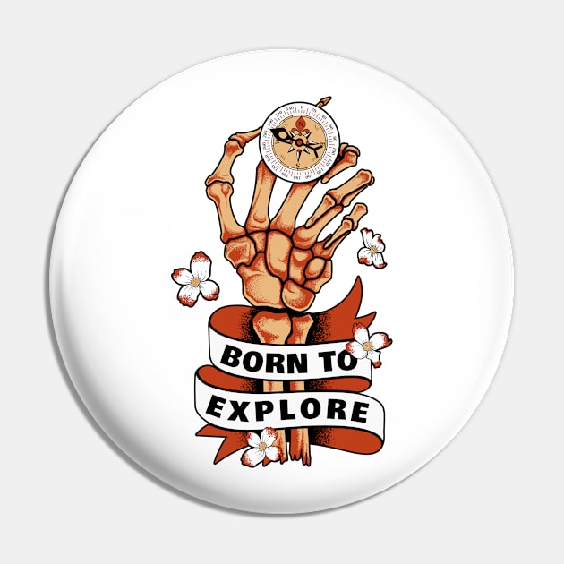 Born To Explore Pin by affan2fly