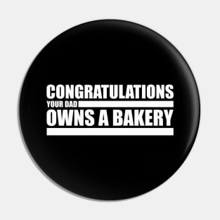 The Challenge MTV - Jenna Congrats Bakery Quote Pin