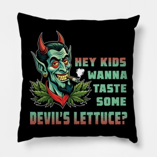 Devil's lettuce Pillow