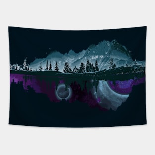 Moon Mountain - Large Tapestry