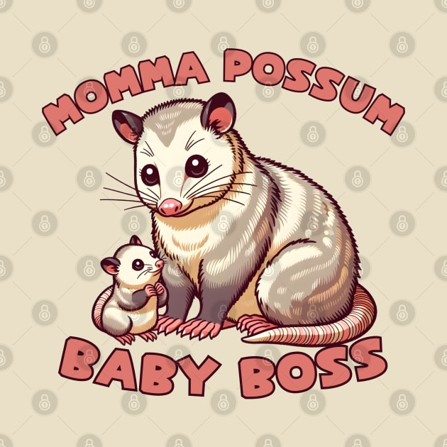 Parenting possum by Japanese Fever