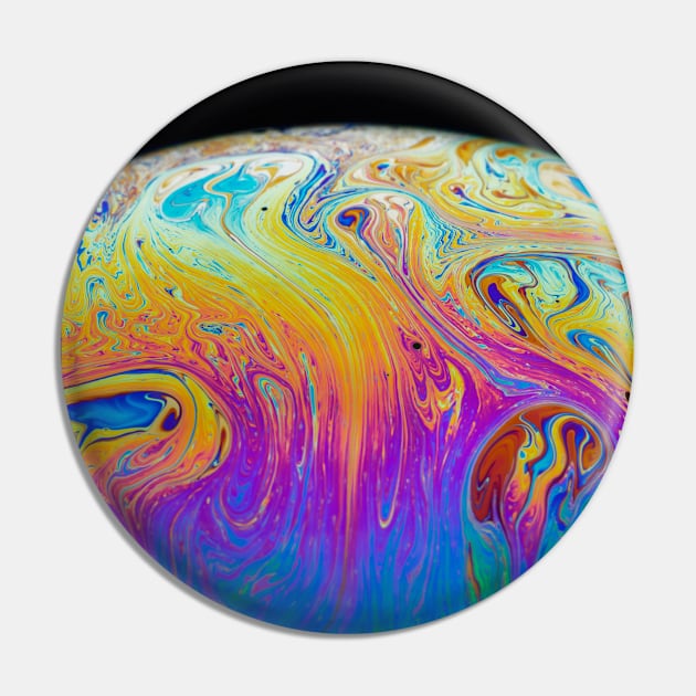 Soap Bubble Close Up Pin by philippemx