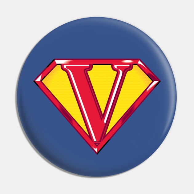 Super V Pin by detective651