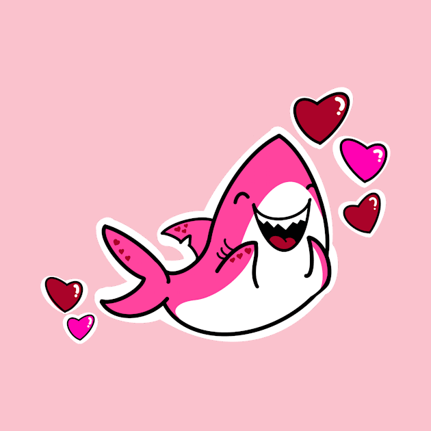 Shark Valentine by Impossible Things for You