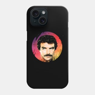 Tom Selleck-Retro 80s Aesthetic Design Phone Case