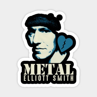 Elliott Smith Heart Metal Magnet