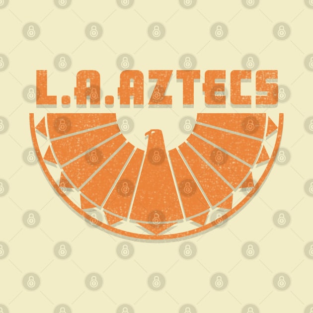 LA Aztecs Distressed and Shadow by ilrokery