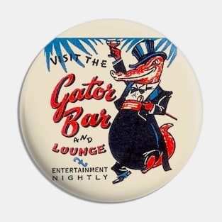 Gator Bar Pin