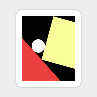 Cubist Minimalism Magnet