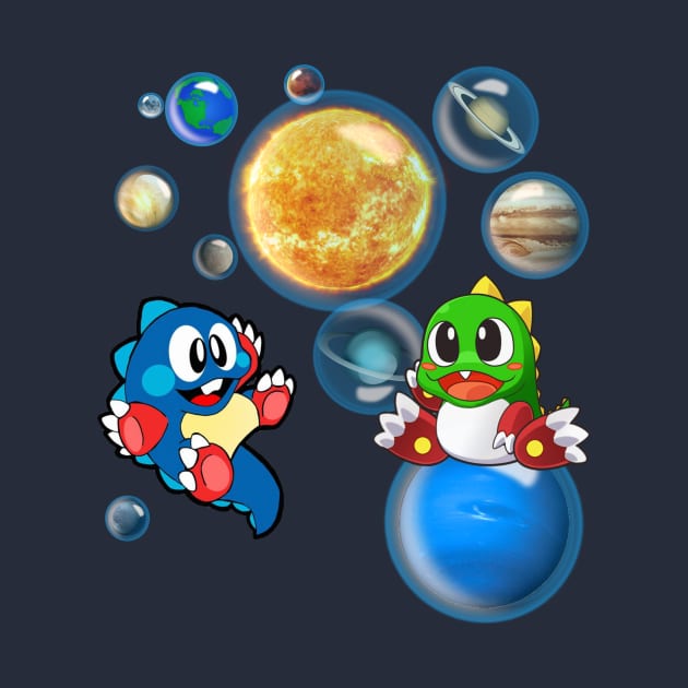 Bubble Bobble Universe by Cblue