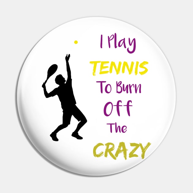 tennis player funny tennis lover Pin by Duodesign