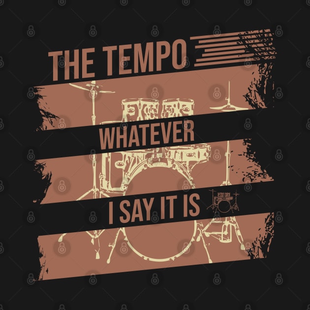 The tempo whatever i say it is, brown vintage by Degiab