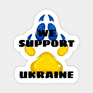 We Support Ukraine! Magnet