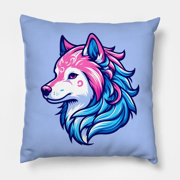 Hairstylist dog for hairdresser Pillow by Japanese Fever