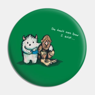 Poor Bigfoot Pin