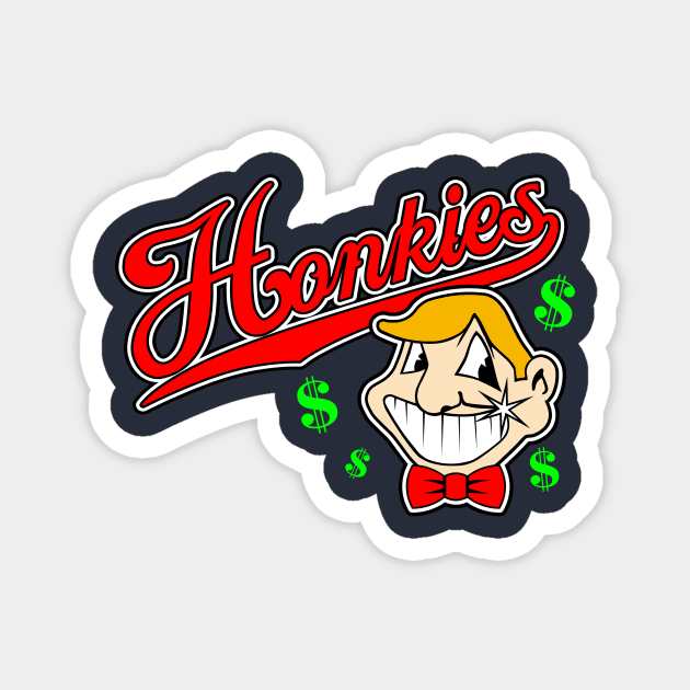 Caucasians Baseball Honkies Magnet by Fuzzy Bear