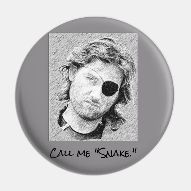 Call Me "Snake" Pin by LP Designs