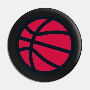 Simple Basketball Design In Your Team's Colors! Pin
