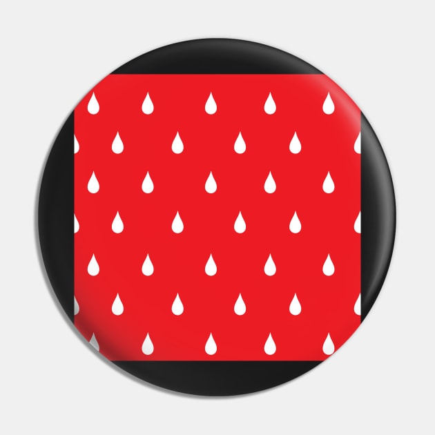 Raindrops in red and white Pin by bigmoments