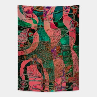 Digital abstract art 2.5 Tapestry