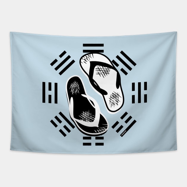 Tai Chi-nelas Tapestry by pinoypop