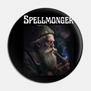 Spellmonger - after a nice day of wizardry (no text) Pin