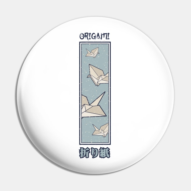 origami Japanese Culture Pin by nrwahid