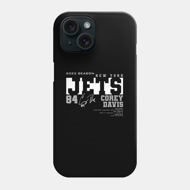 Davis - Jets - 2023 Phone Case by keng-dela