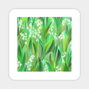 Lily of the Valley Magnet
