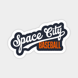 Space City Baseball Magnet