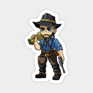 Chibi Arthur RDR2 Magnet