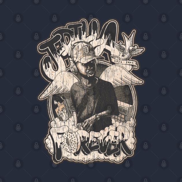 J Dilla Vintage Fan Art Design by We Only Do One Take