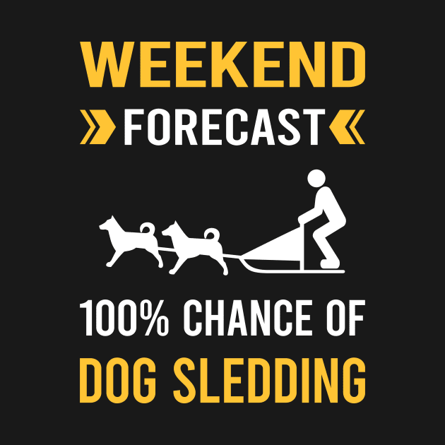 Weekend Forecast Dog Sledding Sled by Bourguignon Aror