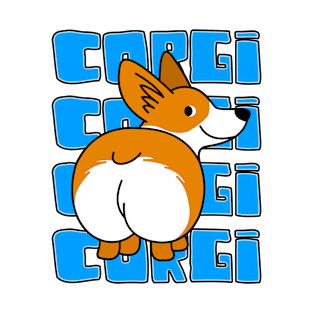 Cute, colourful design for people who love corgis T-Shirt