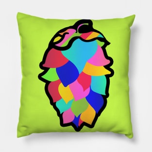 Neon Hop Large Pillow