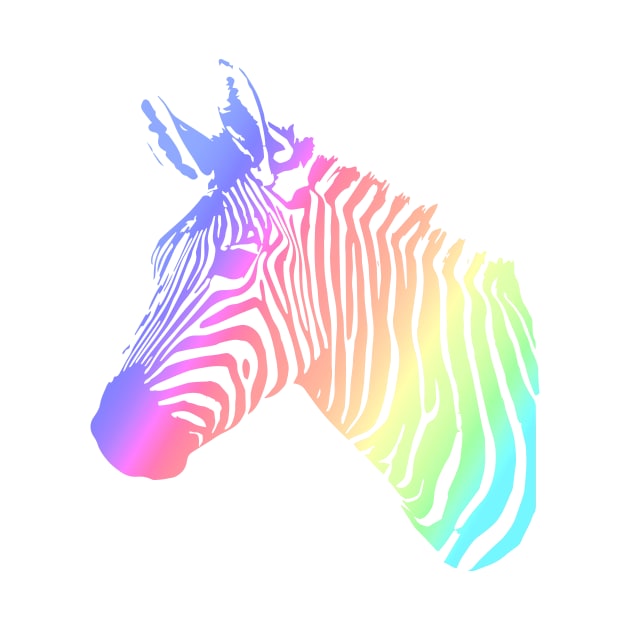 Pastel Zebra Profile by Shyflyer