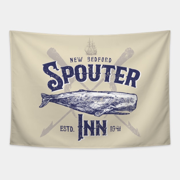 Spouter Inn Tapestry by MindsparkCreative