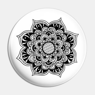 Mandala - Tribal Pin