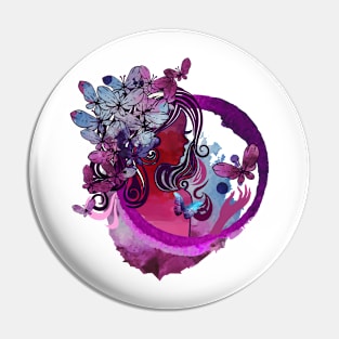 Abstract Illustration Pin