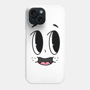 cute cartoon face Phone Case