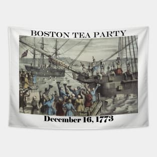 Boston Tea Party Tapestry