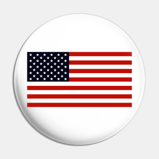 Classic Standard American Flag Pin