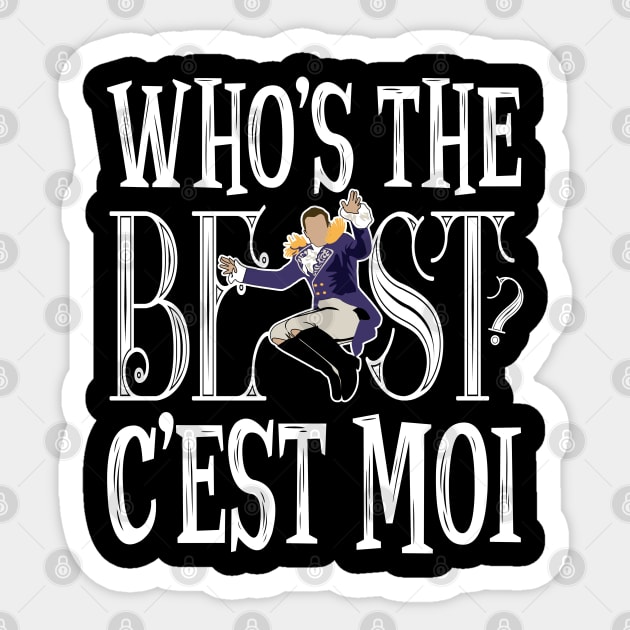 c'est moi' Sticker