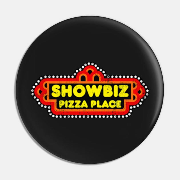 Showbiz Pizza Faded Pin by TopCityMotherland