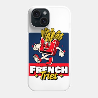 French fries humor Phone Case