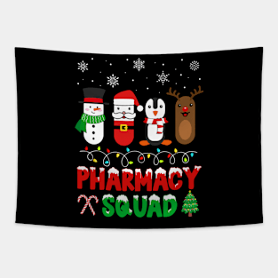 Christmas Pills Pharmacy Squad Pharmacist Tech Tapestry