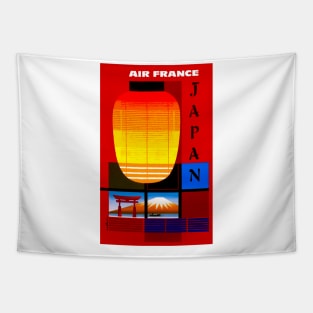 Japan with Air France Tapestry